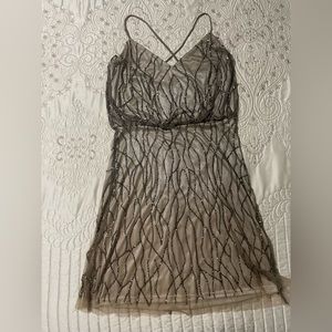 Adrianna Papell Embellished Dress